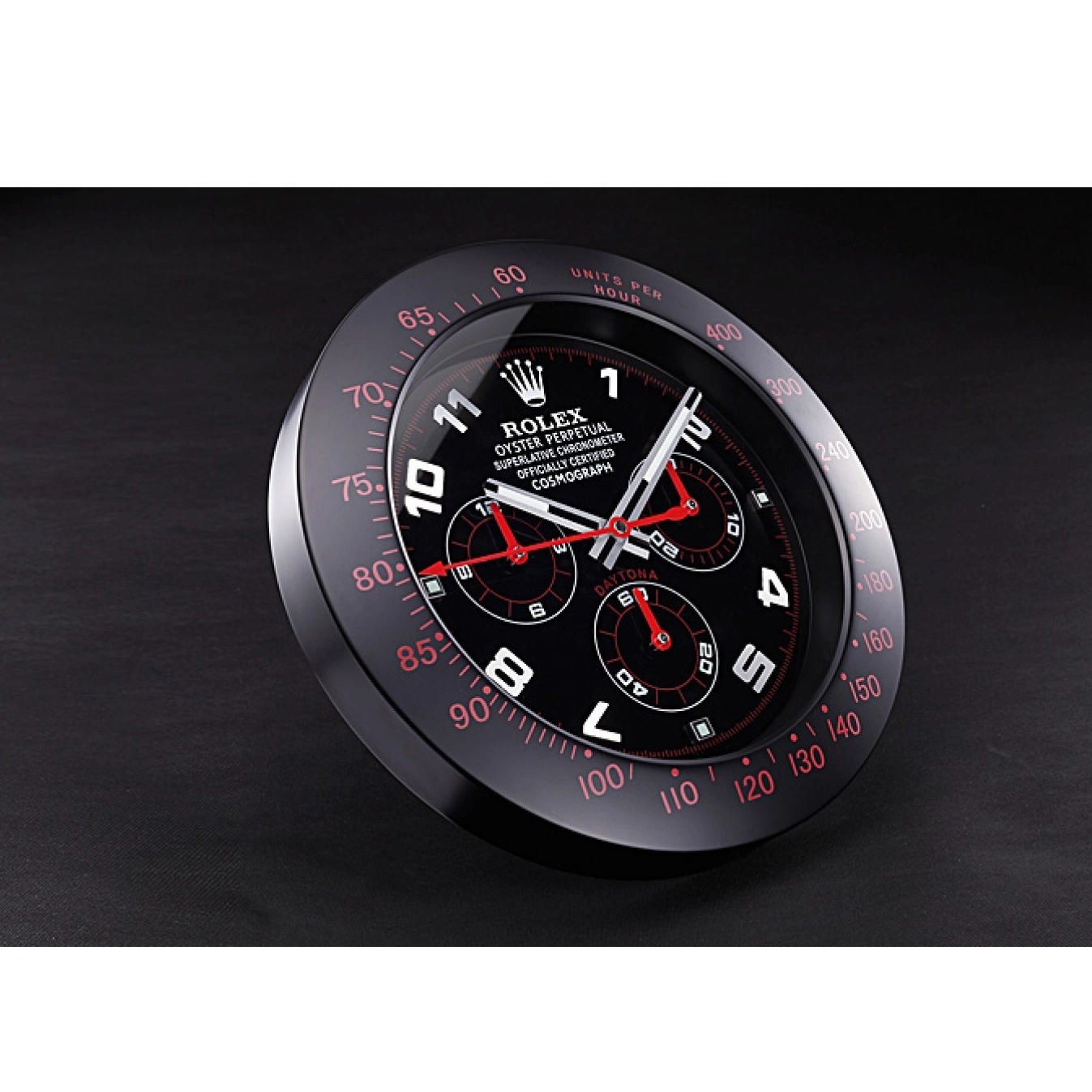 AAA replica watch Clock Cosmograph Wall 621908 Black-Red Rolex Daytona 0721